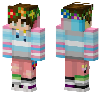 Pride 2025 Hoodie Minecraft skin