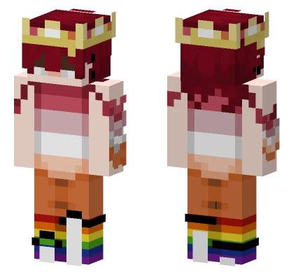 Pride Flag Sieri Minecraft skin