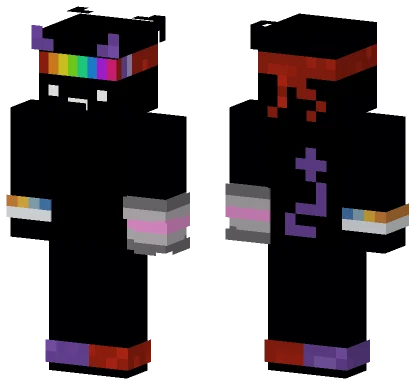 Pride Month Outfit Minecraft skin