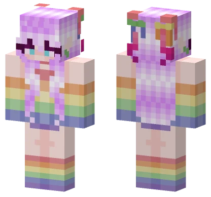 Pride Rainbow Skin Minecraft skin