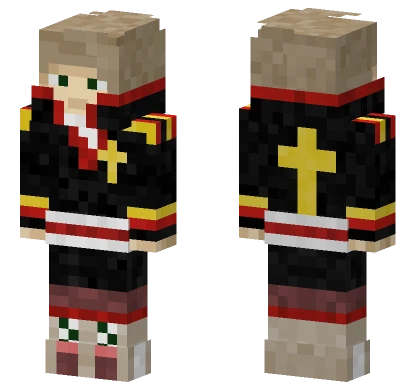 Priest With Cross Minecraft skin