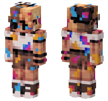 Primary Colors Minecraft skin