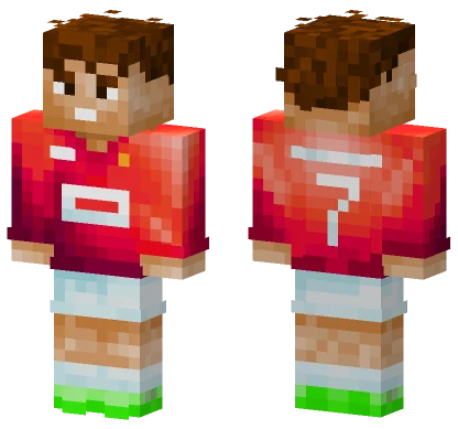 Prime Ronaldo Minecraft skin