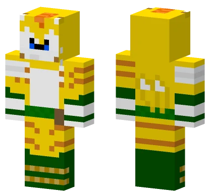 Prime Tails Minecraft skin
