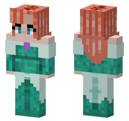 Princess Ariel Minecraft skin