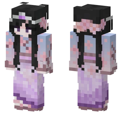 Princess Lavender Minecraft skin