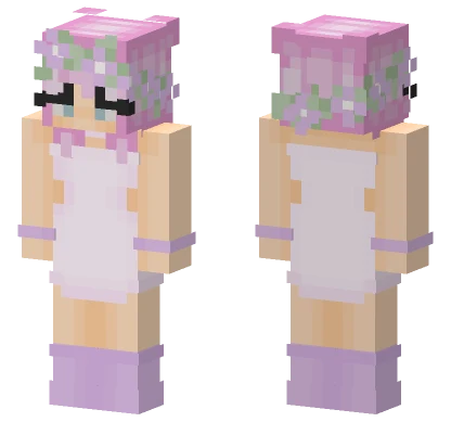 Princess Nihachu Different Minecraft skin
