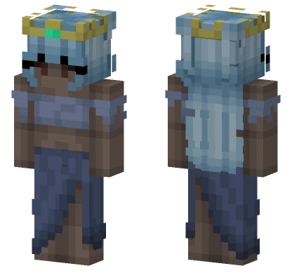 Princess of the Sea Rce Minecraft skin