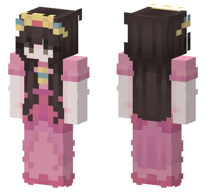 Princess Peach Skin Minecraft skin