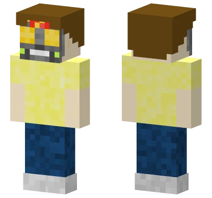 Pringles Morty Minecraft skin