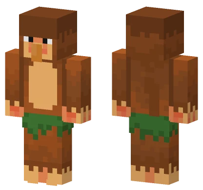 Proboscis Monkey Minecraft skin