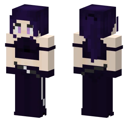 Psylocke Ultimate Minecraft skin
