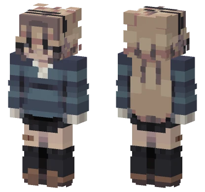 Puddle Jumping Minecraft skin
