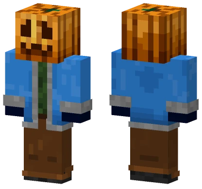 Pumpkin Man V2 Minecraft skin