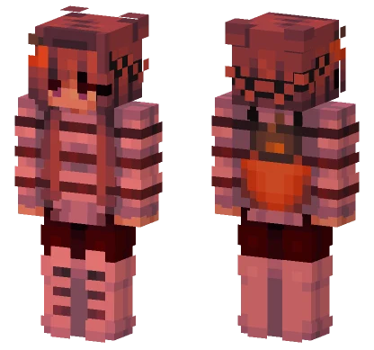 Pumpkin Picking Minecraft skin