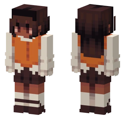 Pumpkin Pie Outfit Minecraft skin