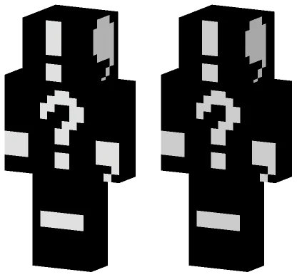 Punctuation Man Minecraft skin
