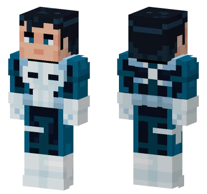 Punisher Marvel Comics Minecraft skin