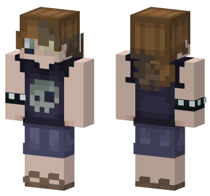 Punkrock Bum Minecraft skin