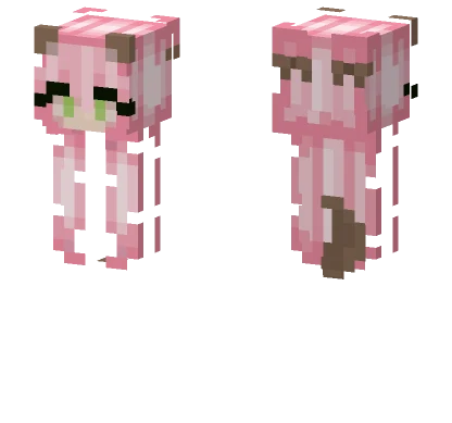 Puppygirl Lottie Head Minecraft skin
