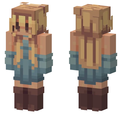 Pure Beaming Radiance Minecraft skin