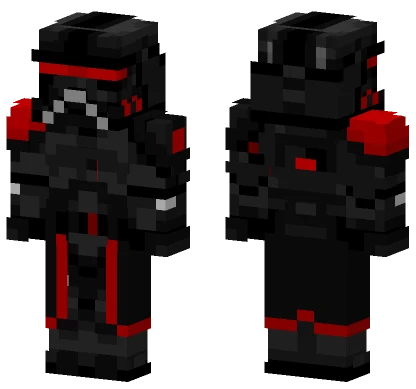 Purge Trooper With BARC Helmet Minecraft skin