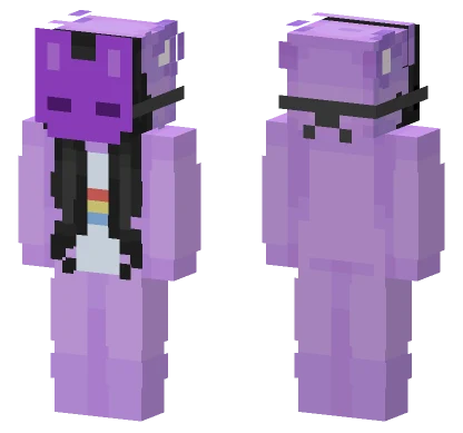 Purple 3 Minecraft skin