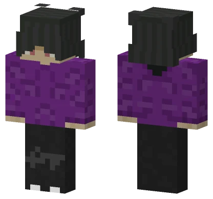 Purple 33 Minecraft skin