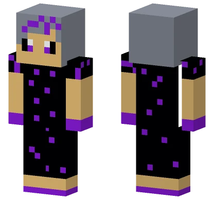 Purple Aaravgodgameryt Minecraft skin