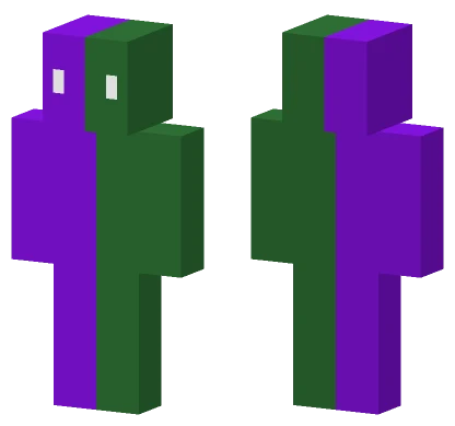 Purple and Green Jumpsuit Minecraft skin