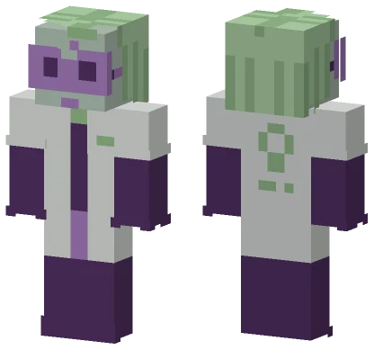 Purple and Grey Outfit Minecraft skin
