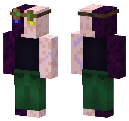 Purple And Pink Monster Minecraft skin