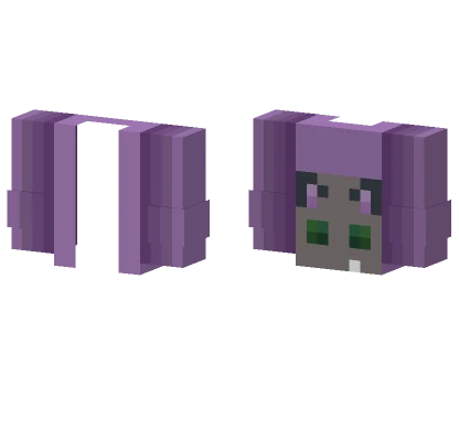 Purple Beanie Jacket Minecraft skin