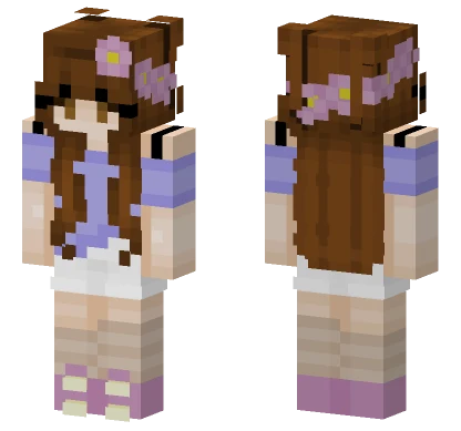 Purple Beauty RCE Minecraft skin