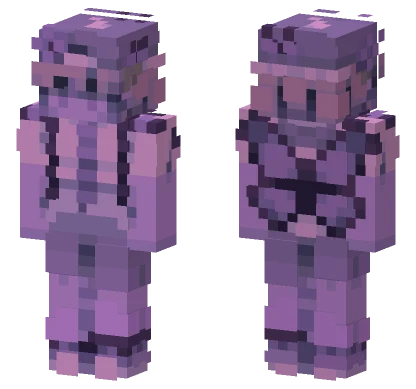 Purple Bee Boy Minecraft skin