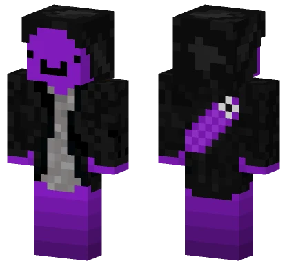 Purple Blob Character Minecraft skin