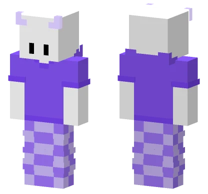 Purple Blob Monster Minecraft skin