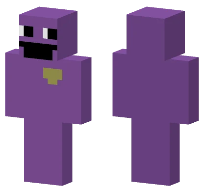 Purple Blob Monster Minecraft skin