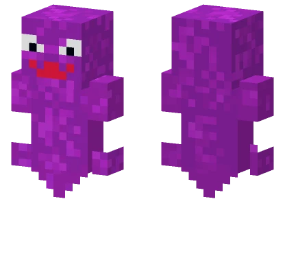 Purple Blob Monster Minecraft skin