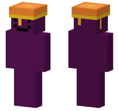 Purple Blob Monster Minecraft skin
