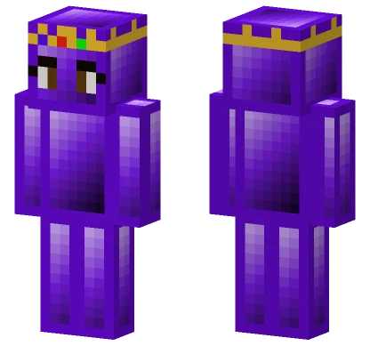 Purple Block Creature Minecraft skin