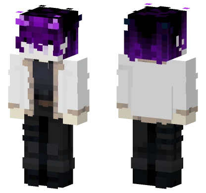 Purple Curse Skin Minecraft skin