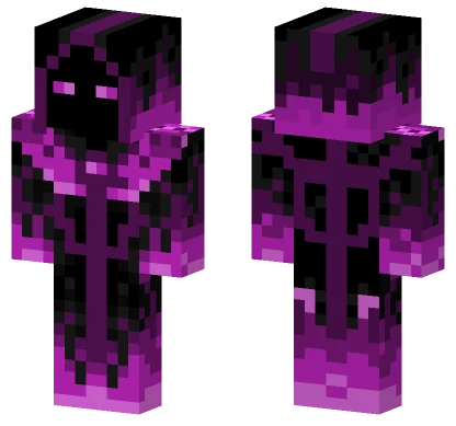 Purple Demon Minecraft skin