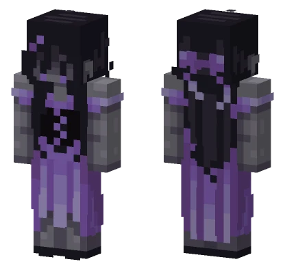 Purple Demon Boy Minecraft skin