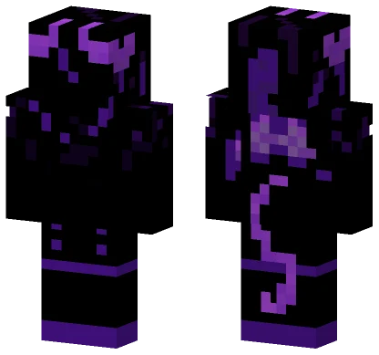 Purple Demon Outfit Minecraft skin