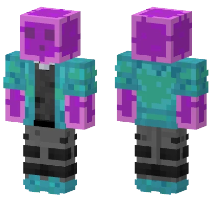 Purple Dragon Minecraft skin