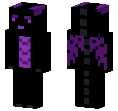 Purple Dragon Minecraft skin