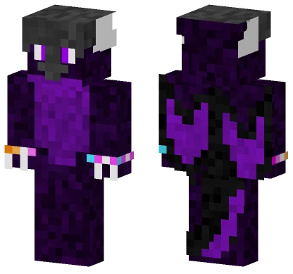 Purple Dragon Minecraft skin