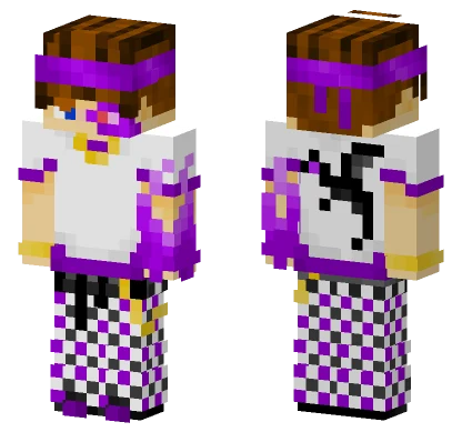Purple Dragon Skin Minecraft skin