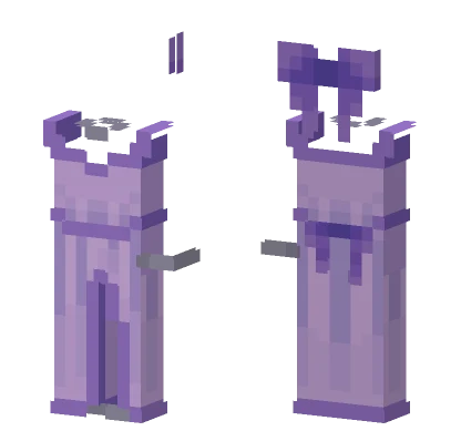Purple Dress Base Minecraft skin